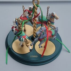 1989 Hallmark Horse Carousel